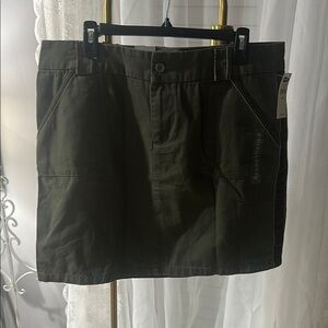 Old Navy Green Cargo Mini Skirt Casual